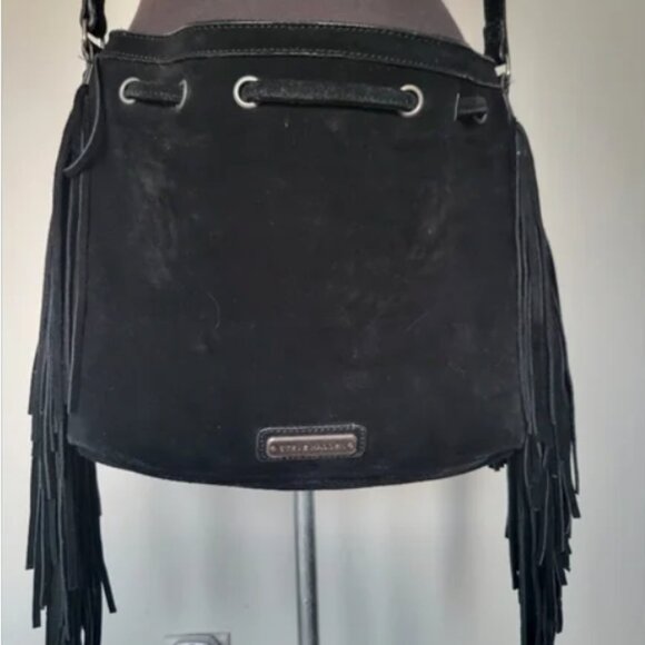 Vintage Steve Madden Suede Western Tassel Bag - Picture 3 of 5